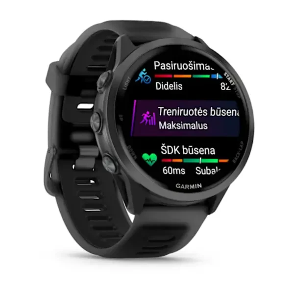 Garmin Forerunner 570 - 47mm išmanusis sportinis laikrodis (Pilkai melsvos spalvos)