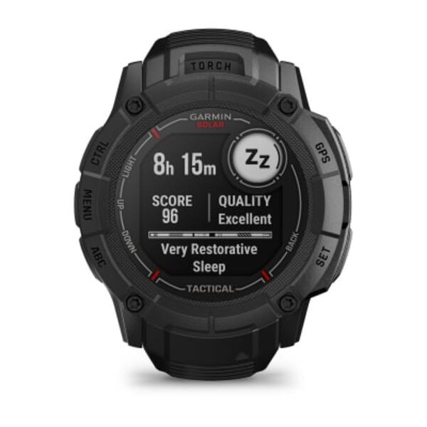 Garmin &bdquo;Instinct&reg; 2x Solar &ndash; Tactical Edition&ldquo;  i&scaron;manusis sportinis laikrodis Tactical Edition, Juoda 