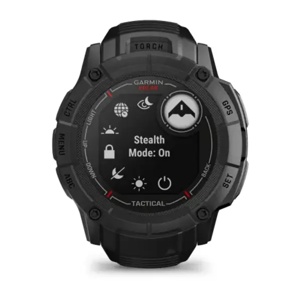 Garmin Instinct® 2x Solar – Tactical Edition“  išmanusis sportinis laikrodis (Juodos spalvos)