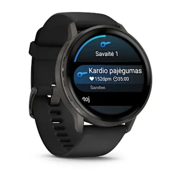 Garmin Venu® 4 – 45 mm Sportinis išmanusis laikrodis (Lunar Slate)