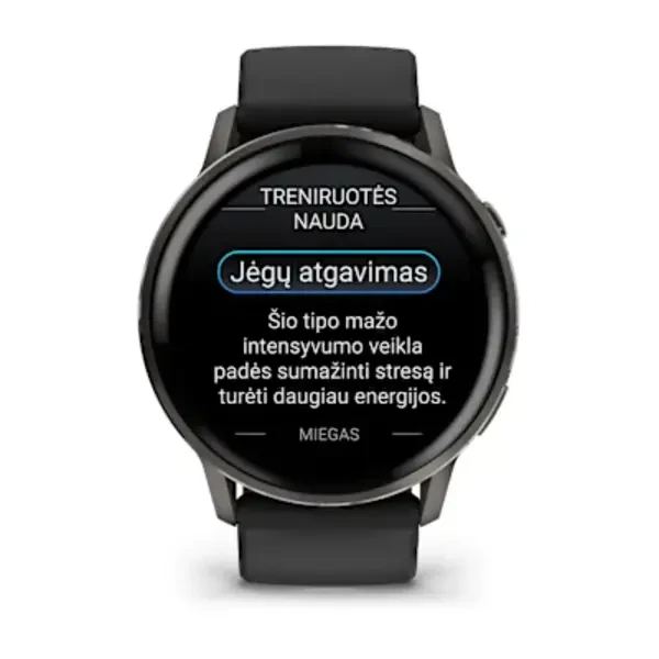 Garmin Venu® 4 – 45 mm Sportinis išmanusis laikrodis (Lunar Slate)