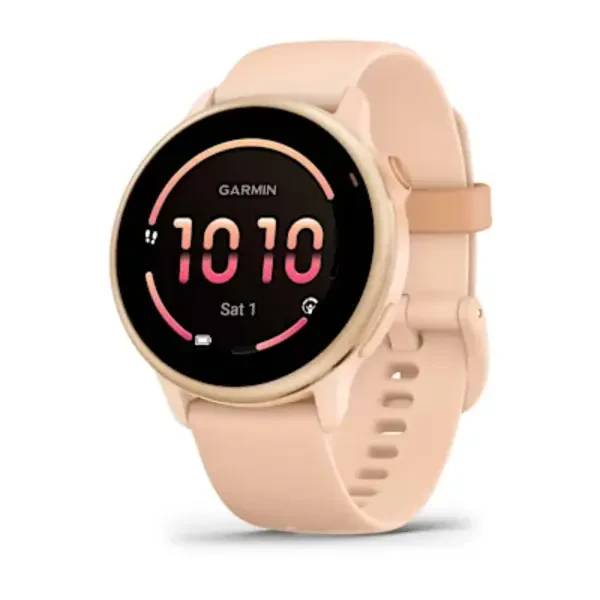 Garmin vívoactive 6 išmanusis sportinis laikrodis (Pink Dawn)