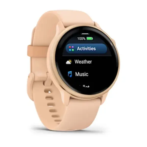 Garmin vívoactive 6 išmanusis sportinis laikrodis (Pink Dawn)