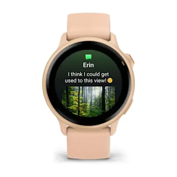 Garmin vívoactive 6 išmanusis sportinis laikrodis (Pink Dawn)