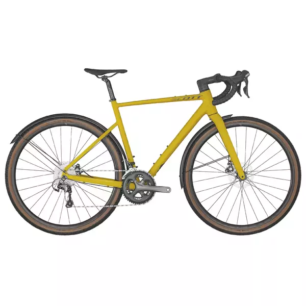 Dviratis 28 Scott Speedster Gravel 40 EQ geltonas