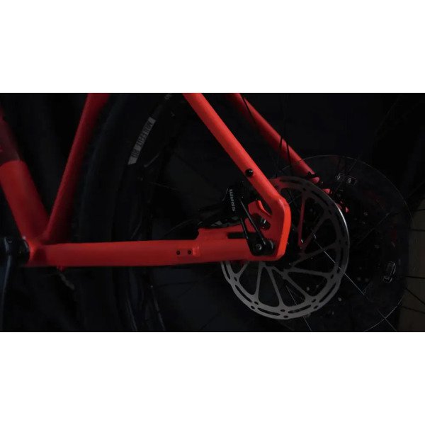 Dviratis 26  SILVERBACK SCOOP SX 26  red silverback