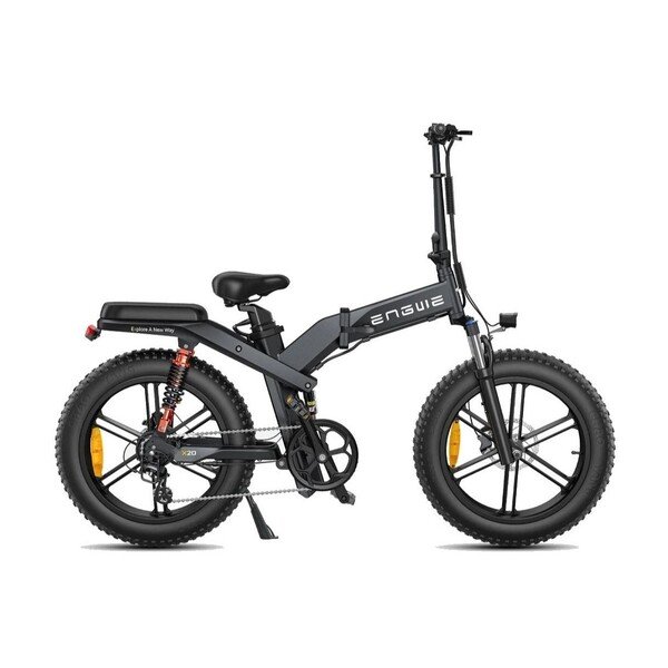 Dviratis 20" elektrinis Engwe X20 viena baterija juodas