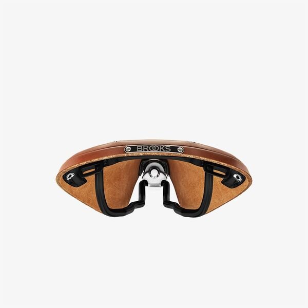 Dviračio balnas Brooks Leder B17 Standard honey