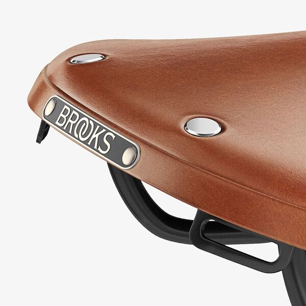 Dviračio balnas Brooks Leder B17 Standard honey