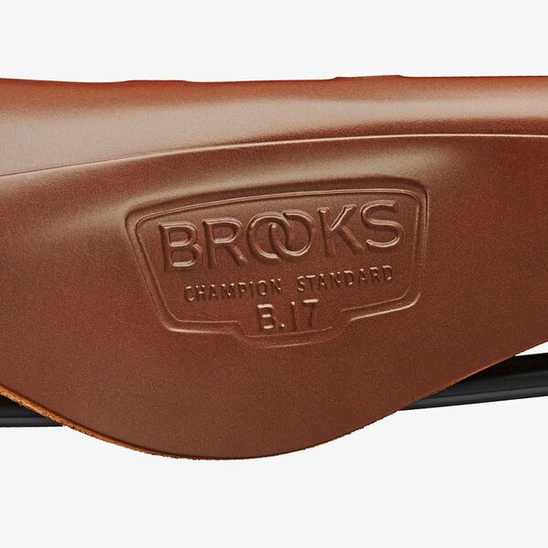 Dviračio balnas Brooks Leder B17 Standard honey