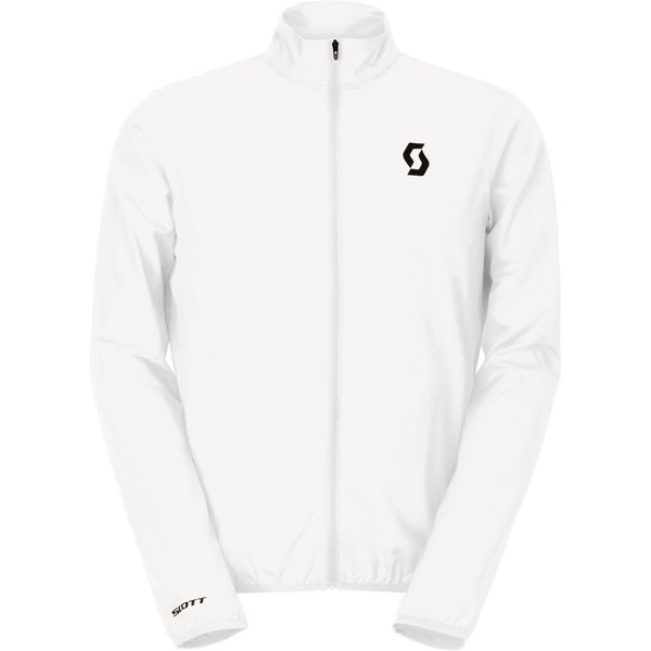 Scott Endurance WB men's windproof cycling jacket gleam white