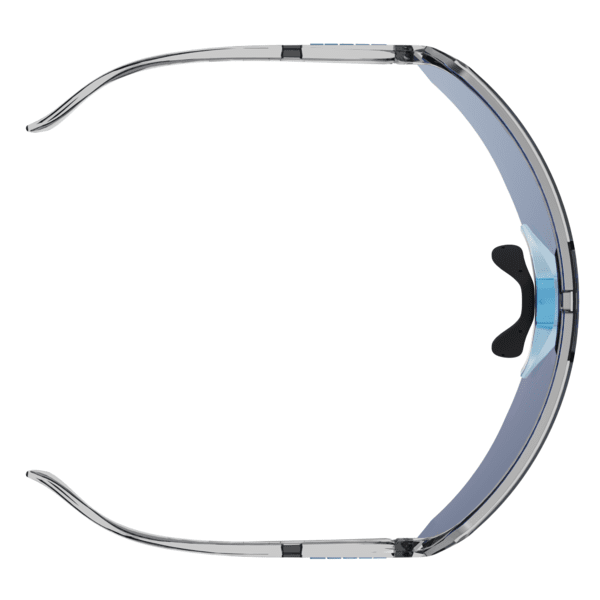 Akiniai Scott Sport Shield black/neon blue/AMP beryl blue chrome S3