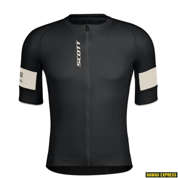 Marškinėliai vyr. trumpom rankovėm Scott Endurance Pro SS black/cotton white