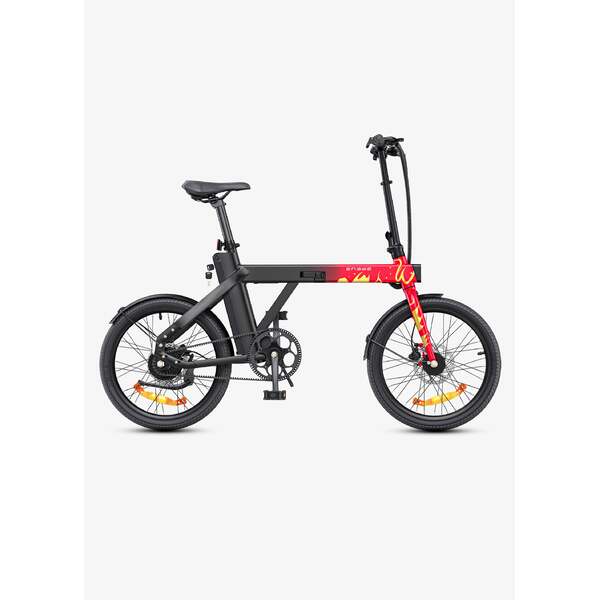 Dviratis 20" elektrinis Engwe P20 olympic raudonas