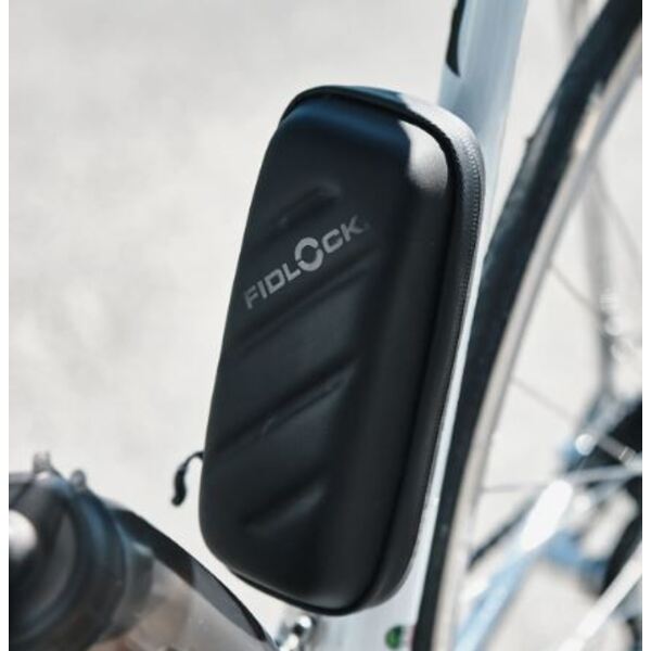 Krepšelis ant rėmo su laikikliu Fidlock Twist juodas 180mm x 70mm x 35mm