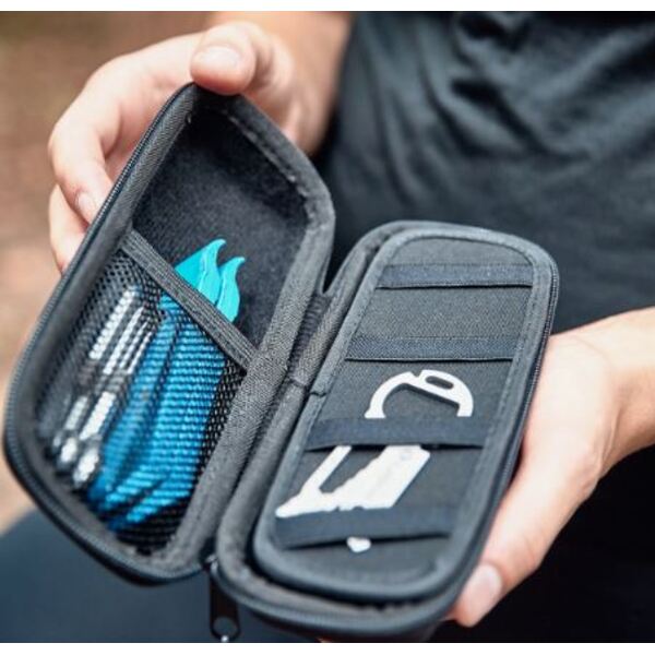 Krepšelis ant rėmo su laikikliu Fidlock Twist juodas 180mm x 70mm x 35mm