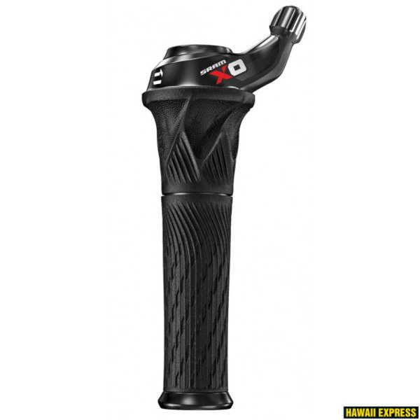 Pavarų rankenėlė SRAM X01 Grip Shift 11 speed Rear Red w Locking Grips