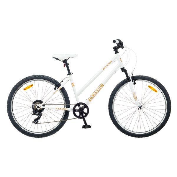 Dviratis 26  CLASSIC LADY SPORT 26 26  white classic