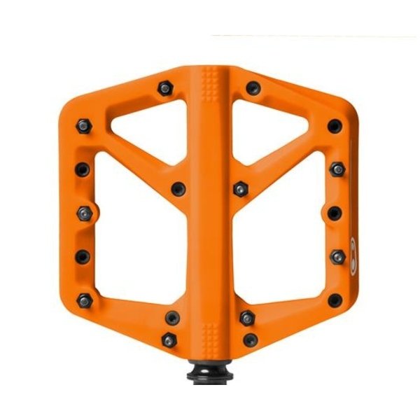 Pedalai Crankbrothers STAMP 1 Large oranžiniai