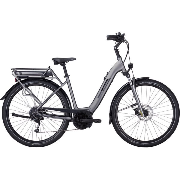 Dviratis 28" elektrinis Pegasus Solero E9 Performance wave BOSCH Sistema 400wh pilkas 