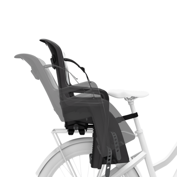 Dviračiui kėdutė Thule Ride Along 2 ant bagažinės juoda