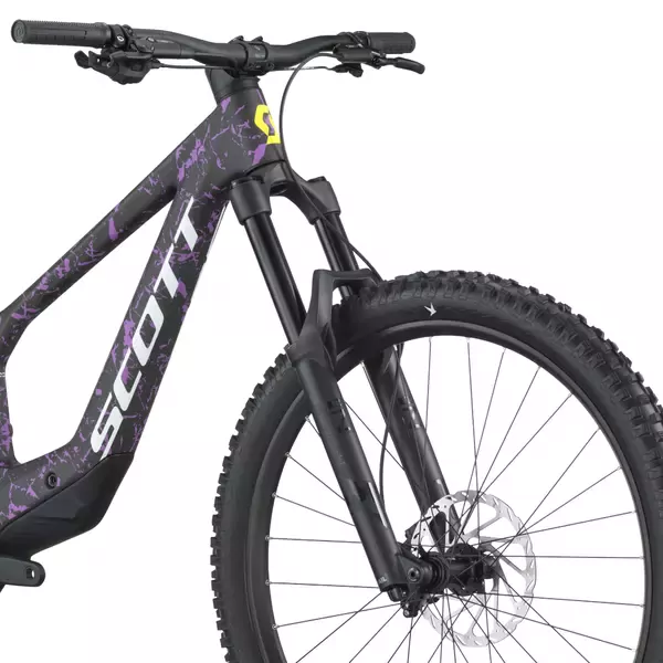 Dviratis 29  SCOTT RANSOM 920 carbon black/crackle purple Scott