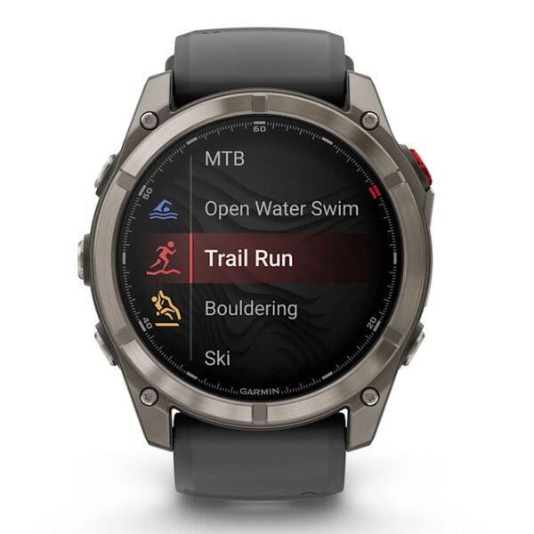Garmin Fenix 8 Pro išmanusis laikrodis 47MM AMOLED Sapphire Titanium