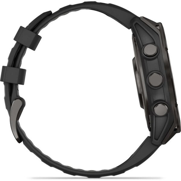 Garmin Fenix 8 AMOLED 47mm išmanusis sportinis laikrodis Sapphire titanium Carbon Grey 