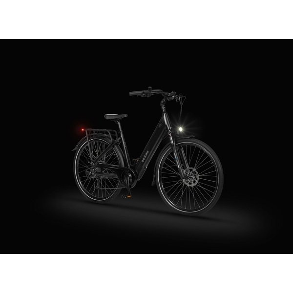 Dviratis 28" ECOBIKE X-CITY AMERICANO 36V 630 Wh 19" juodas