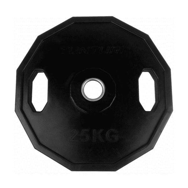 Svorio plok&scaron;tė TUNTURI Olympic Rubber Plate, 50 mm, 25 kg