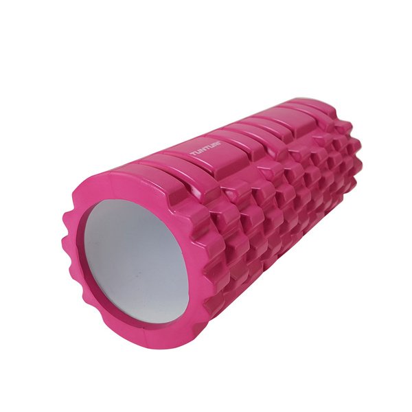 Masažinis volelis TUNTURI jogos putplasčio tinklelio volelis 33 cm, rožinis