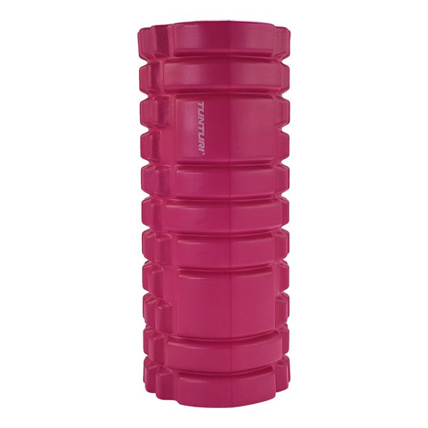 Masažinis volelis TUNTURI jogos putplasčio tinklelio volelis 33 cm, rožinis
