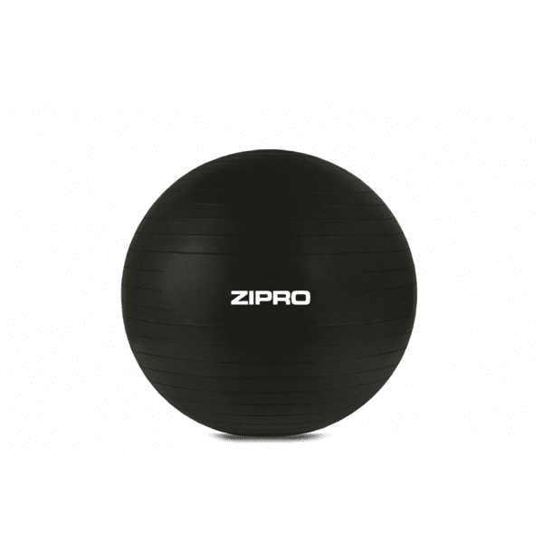 Gimnastikos kamuolys ZIPRO Anti-Burst gimnastikos kamuolys 75 cm, juodas