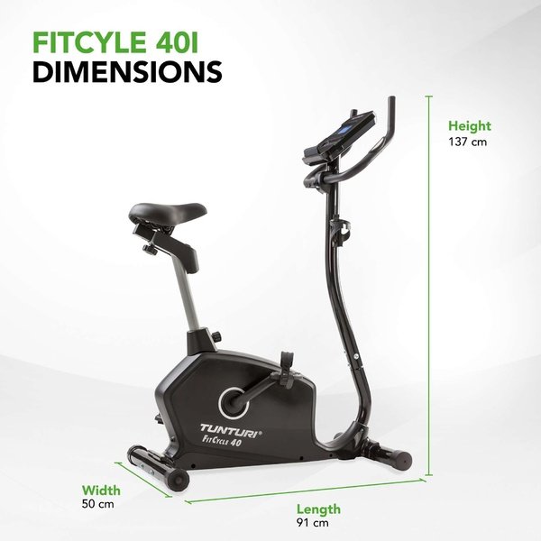 Dviračių ergometras TUNTURI Fitcycle 40i + Tunturi programėlė