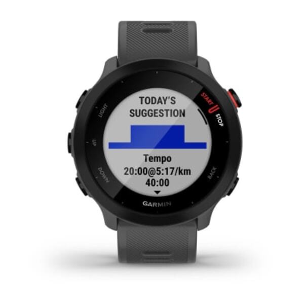 Garmin Forerunner 55  i&scaron;manusis laikrodis spalva &bdquo;Monterra Grey&ldquo;
