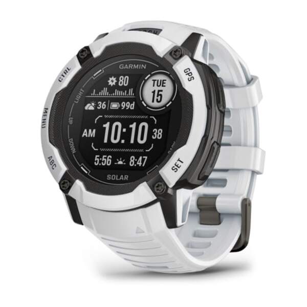 Garmin Instinct&reg; 2X Solar i&scaron;manusis sportinis laikrodis Baltojo akmens