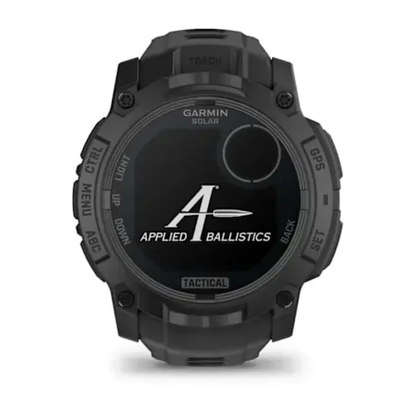 Garmin Instinct® 3 – 50 mm, Solar, Tactical Edition išmanusis sportinis laikrodis (Juodos spalvos)