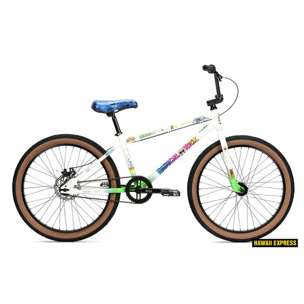 Dviratis 26   RADICAL RICK 26  26  white haro