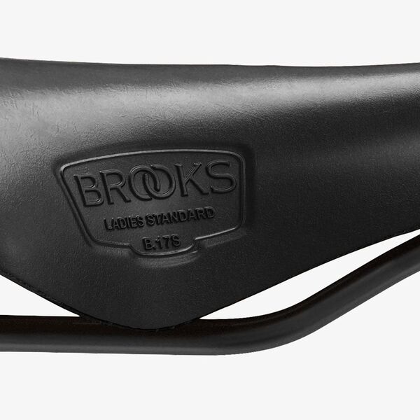 Dviračio balnas Brooks B17 SHORT Juodas