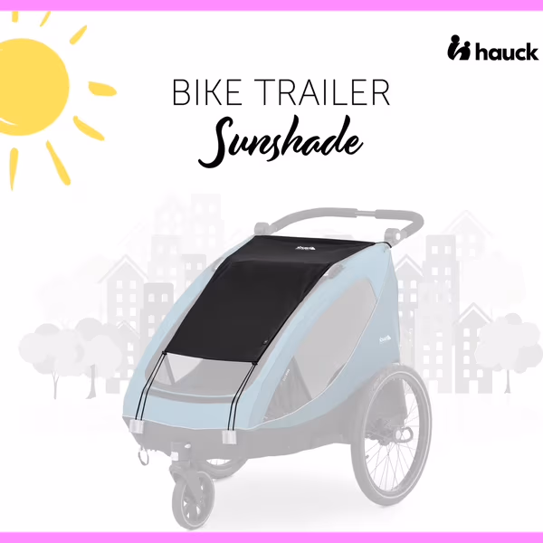 Apsauga nuo saulės vežimėliui Hauck Sunshade juoda
