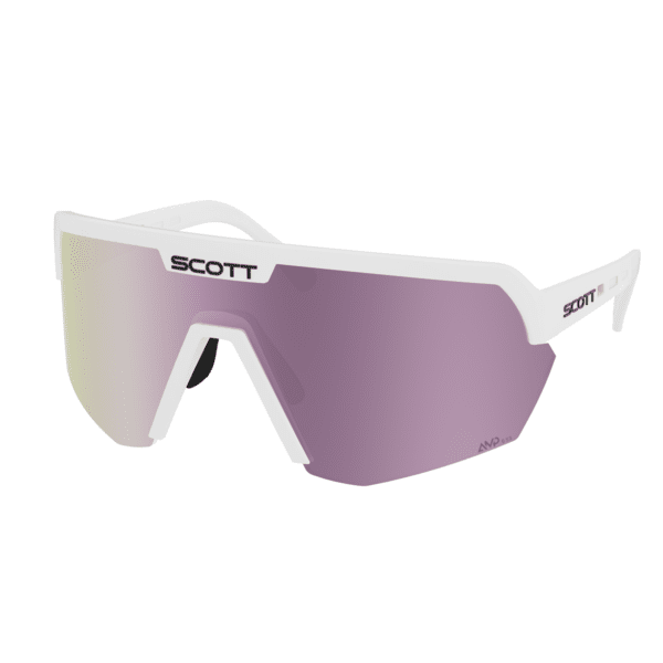 Akiniai Scott Sport Shield white matt/AMP lavender chrome S3
