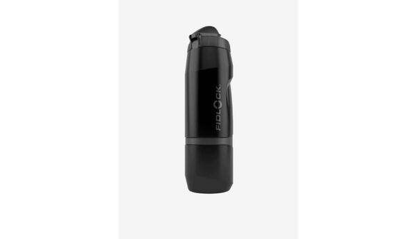 Gertuvė Fidlock Twist compact 800 ml juoda sidabrinis logo