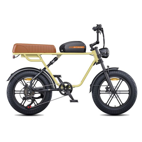 Dviratis 20" elektrinis Engwe M1 viena baterija geltonas 