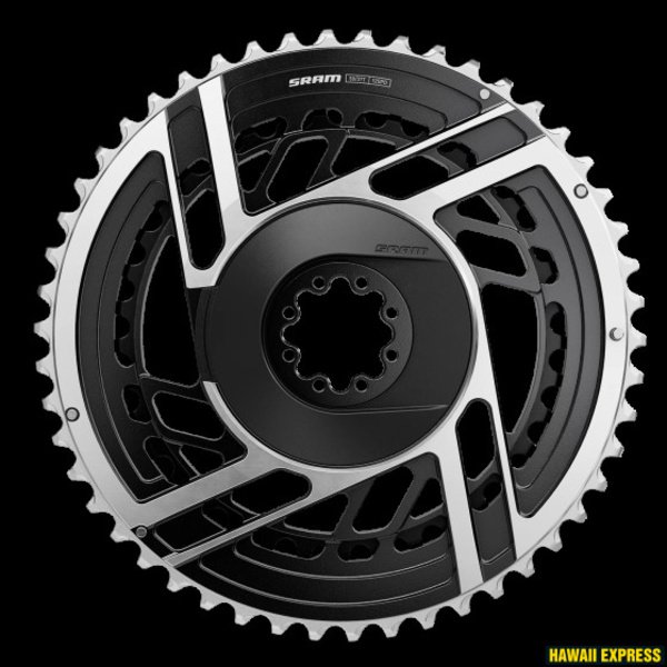 Priekinė žvaigždė SRAM ROAD 5037T DM KIT NON-POWER RED E1 BLACK/SILVER