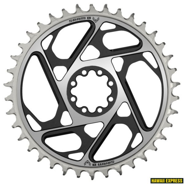 Priekinė žvaigždė SRAM T-TYPE 34T Direct Mount 3mm Offset Eagle (including 8 bolts) Black - XXSL D1