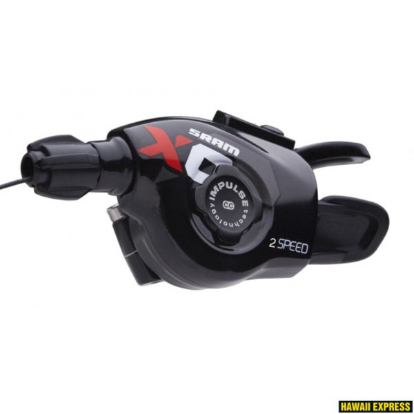 Pavarų rankenėlė SRAM X-0 Trigger Bearing 2sp Front Red ZeroLoss