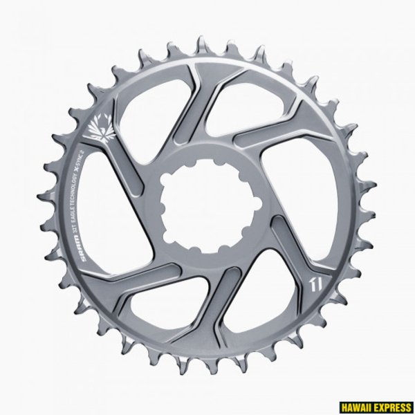 Priekinė žvaigždė SRAM X-SYNC 2 SL 32T Direct Mount 3mm Offset Boost Eagle Lunar Grey