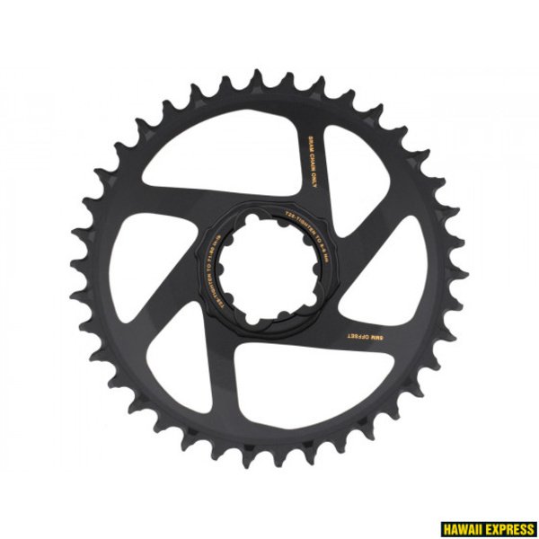 Priekinė žvaigždė SRAM X-SYNC 2 SL 36T Direct Mount 6mm Offset Eagle Gold