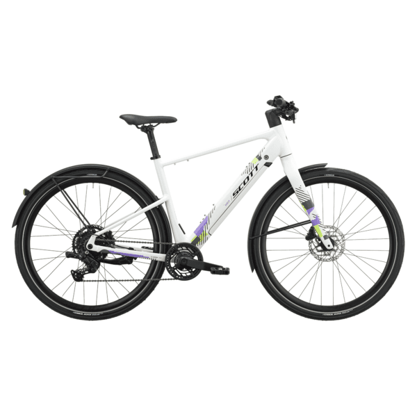 Dviratis 28" SCOTT SWEEP 10 signal white
