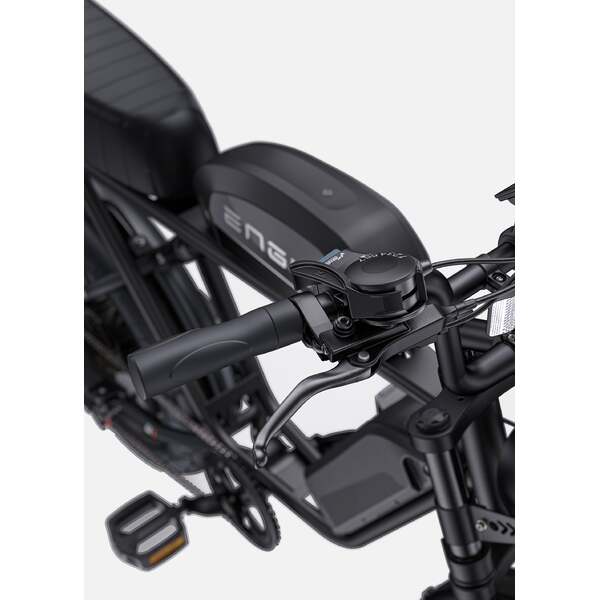 Dviratis 20" elektrinis Engwe M1 dviguba baterija juodas 